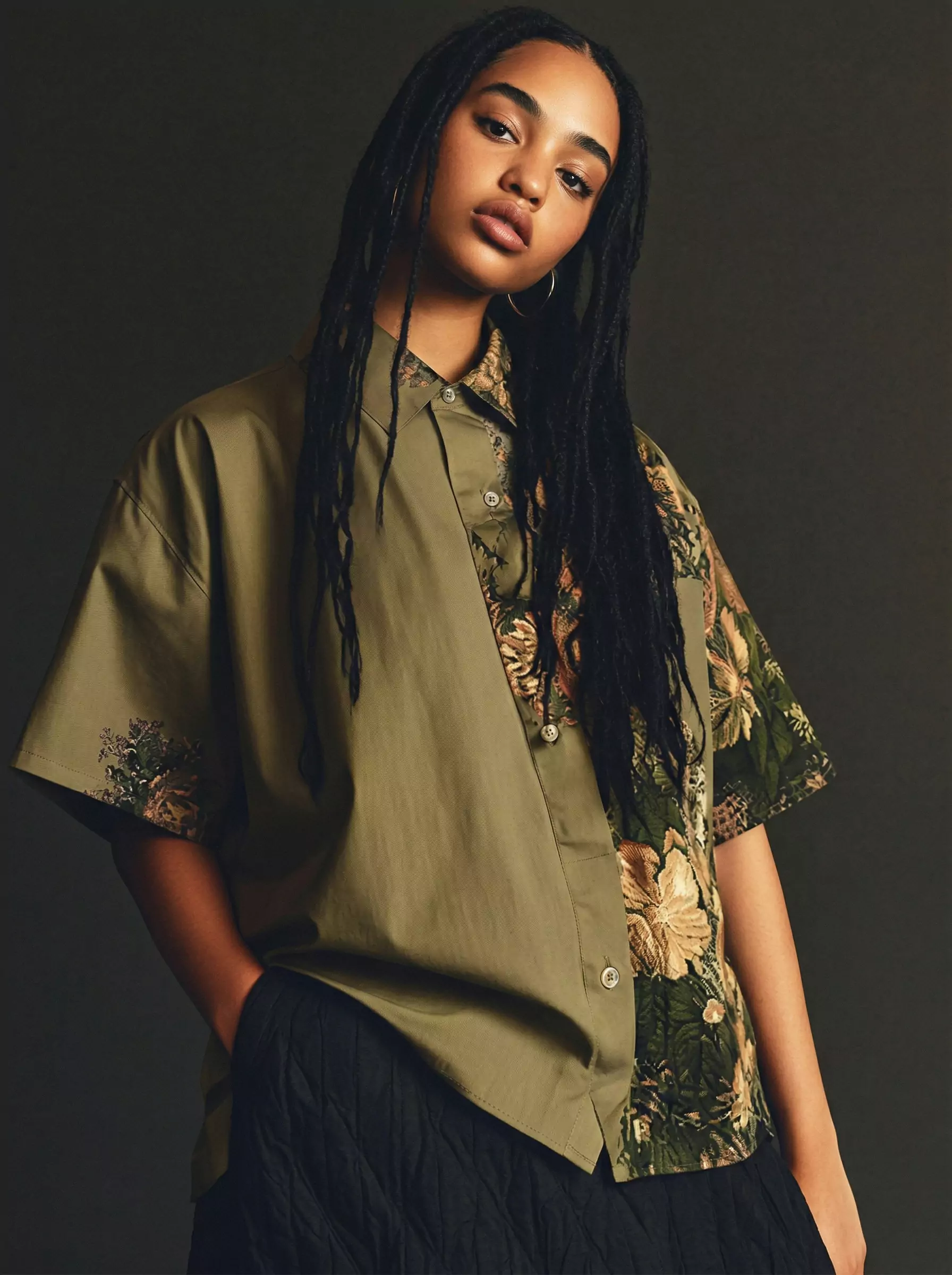 Tie-Dye Hooded Jacket - Image 3