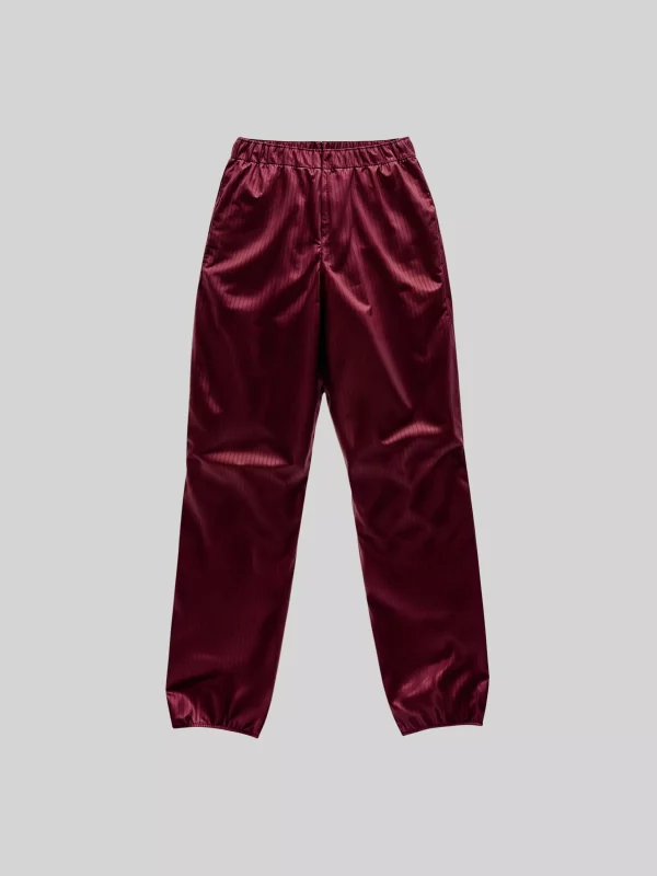 Straight Fit Pinstripe Pants